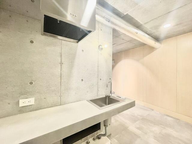 キッチン　作業スペースにゆとりのある設計?