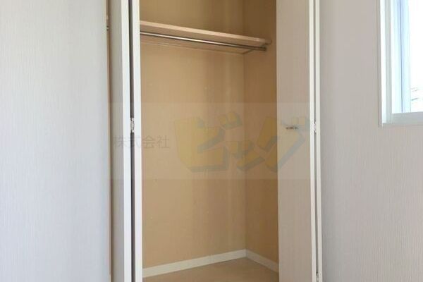 収納　クローゼット完備です♪