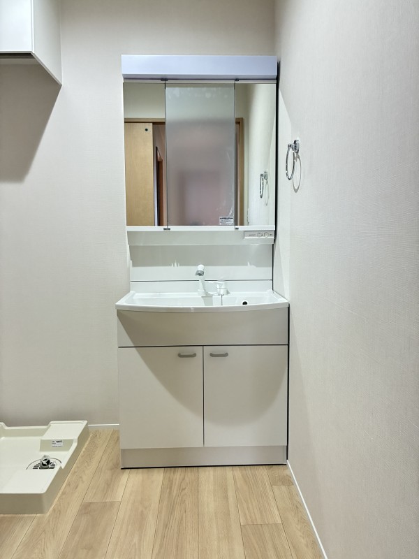 洗面設備　忙しい朝には欠かせない洗面所です