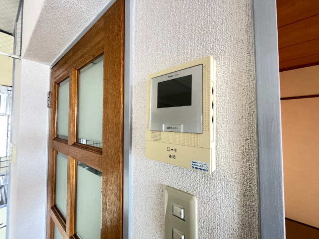 セキュリティ　ＴＶ付きモニターホンです