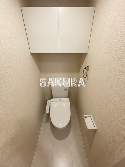 トイレ　落ち着いた色調のトイレです♪