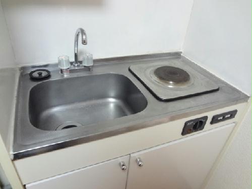 キッチン　安心安全な電気コンロ！