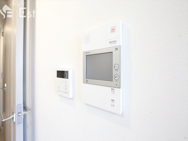 セキュリティ　モニター付きインターホン