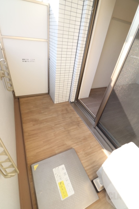 バルコニー　日当たり良好