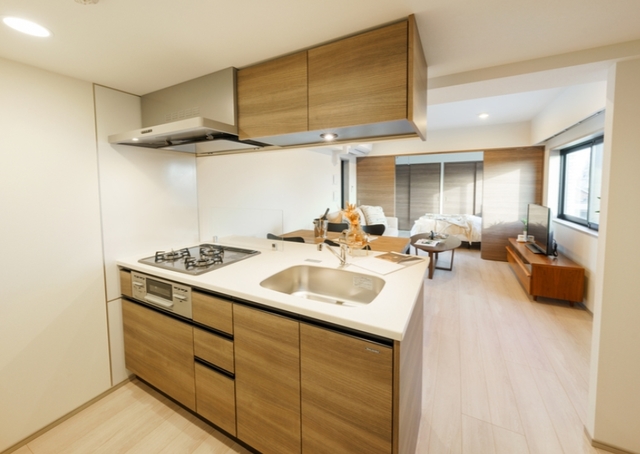 キッチン　モデルルーム参考写真