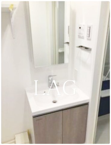 洗面設備　洗面台です。