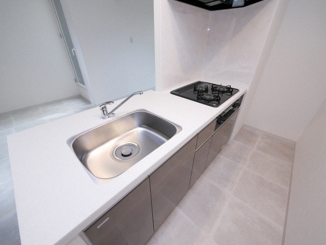 キッチン　人気で使用しやすい対面型システムキッチンです♪