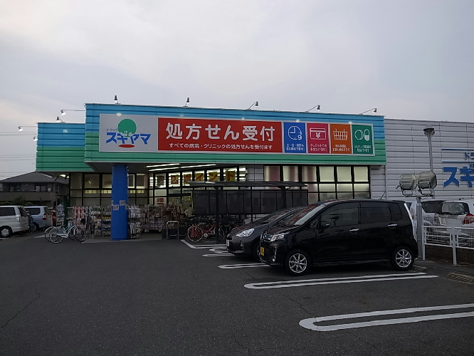 ドラックストア　ドラッグスギヤマ 千代田店（ドラッグストア）まで219m