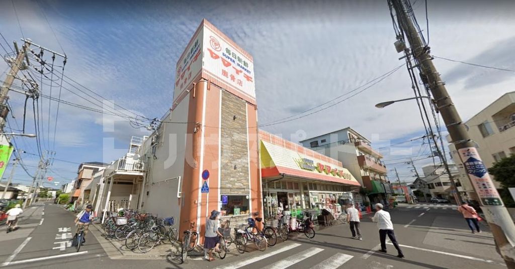スーパー　ヤマイチ鹿骨店（スーパー）まで1m