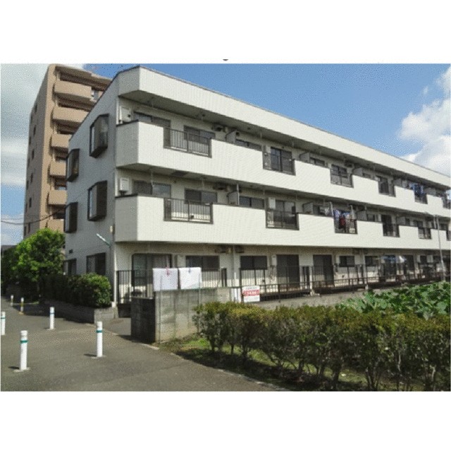 建物外観　外観タイル張りです。マンションタイプです。