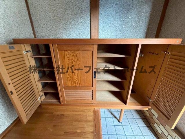 収納　大きなものも収納できそうです