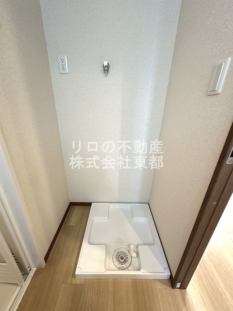 その他　洗濯機置場には防水パンを設置！水漏れも安心です◎