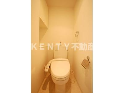 トイレ　トイレもきれいです