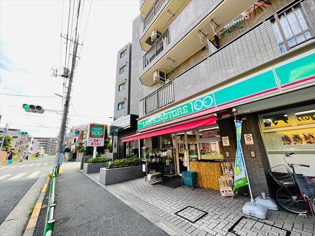 コンビニ　ローソンストア１００東堀切店（コンビニ）まで239m