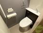 トイレ　オシャレなトイレです、壁紙はお部屋によって異なります