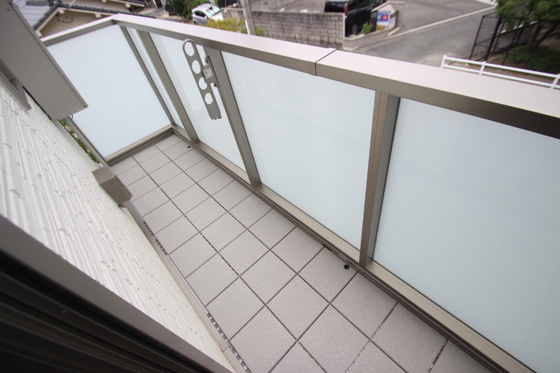 バルコニー　※別部屋の写真です
