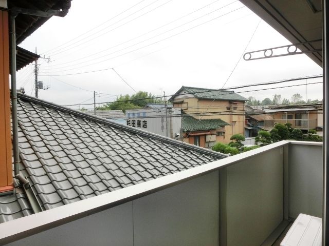眺望　バルコニーからの景色です