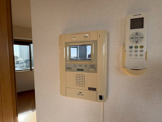 セキュリティ　※別部屋の写真です