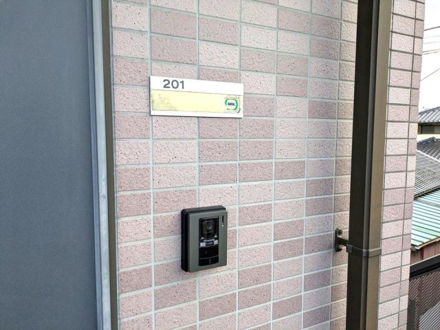 セキュリティ　来訪者を確認でき、防犯面でも安心です。