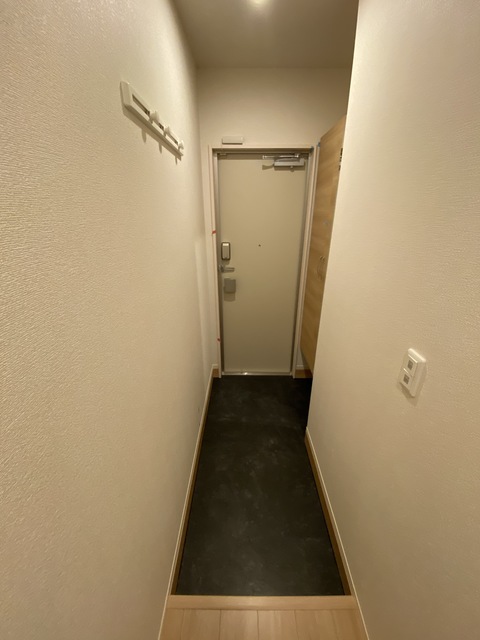 玄関　玄関スペース広いんです