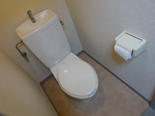 トイレ　ウォシュレットへ変更済み