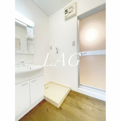 洗面設備　洗面台です。