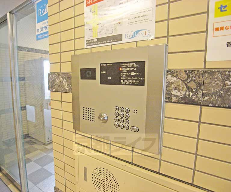 セキュリティ　オートロックです