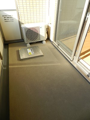 バルコニー　※同物件別部屋