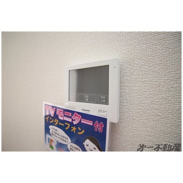 セキュリティ　モニター付きインターホン