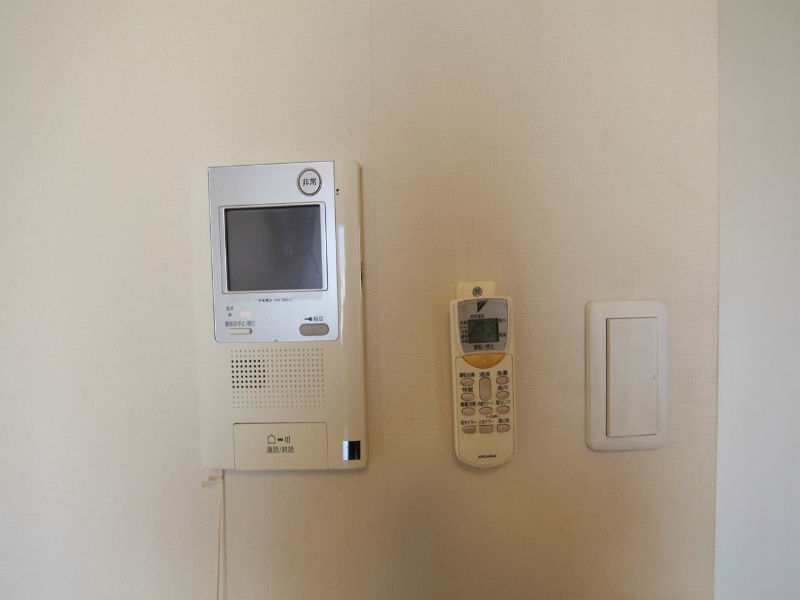 セキュリティ　ＴＶモニター付インターホン完備