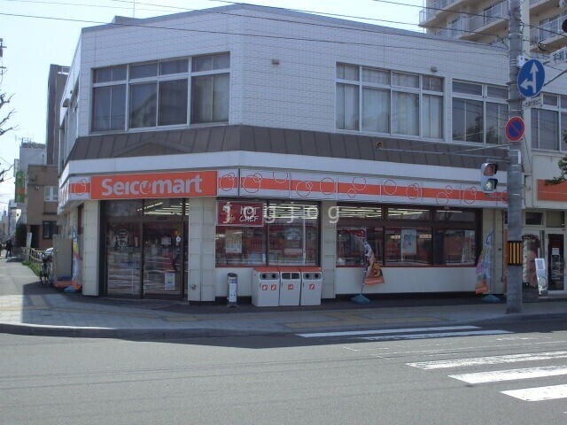 コンビニ　セイコーマートJR白石駅前店（コンビニ）まで627m
