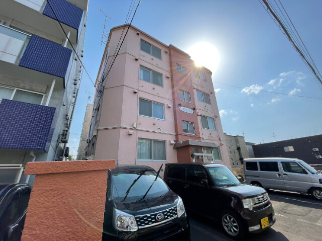 建物外観　札幌市北区麻生町「ハウスビオラ」