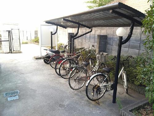 その他共有部分　駐輪場　原付＆自転車のみ駐輪可能
