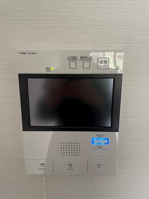 セキュリティ　モニター付きインターホンです