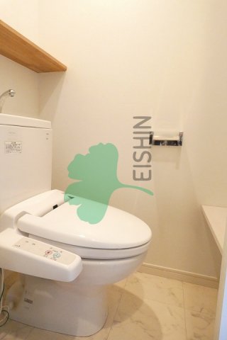 トイレ　清潔感のあるトイレです。