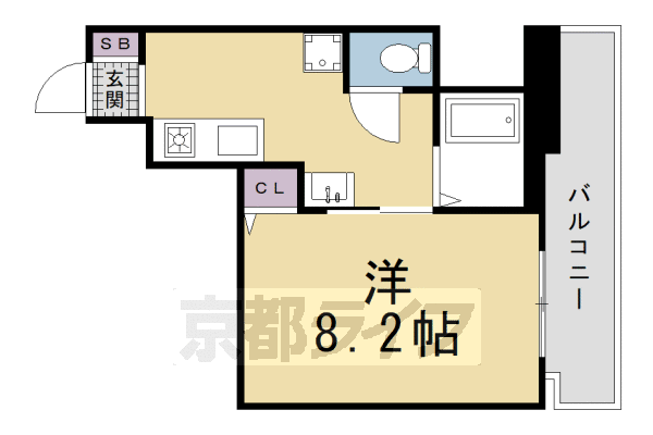 京・OHBUの間取り写真