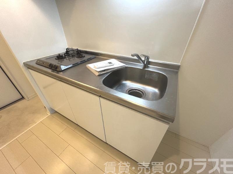 キッチン　２口コンロのシステムキッチン♪