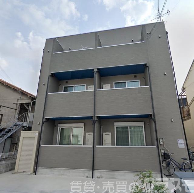 建物外観　デザイナーズアパート♪