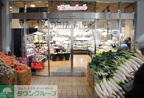 スーパー　スーパー文化堂月島店（スーパー）まで810m