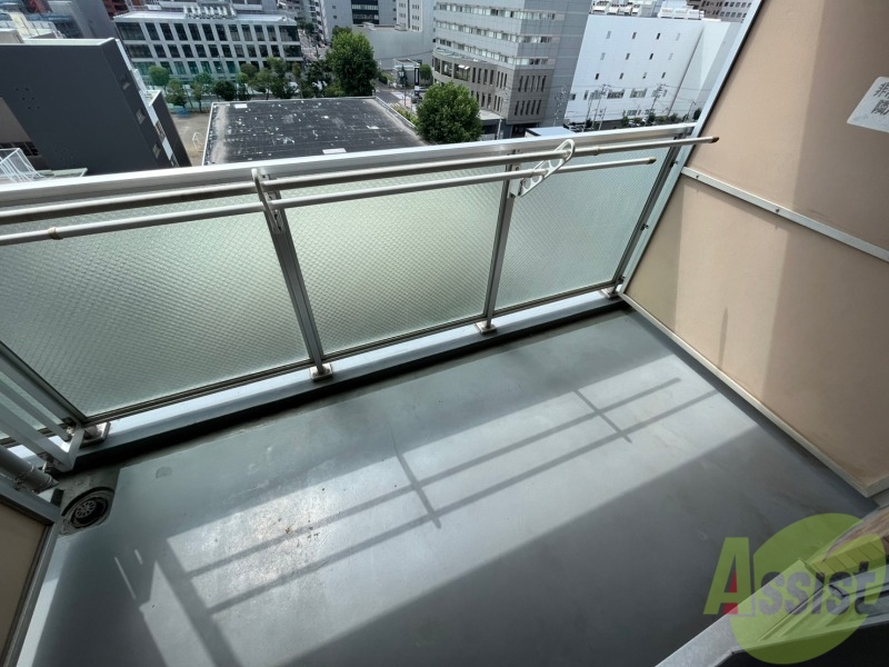 バルコニー　バルコニーです。天気の良い日には外干しができます！