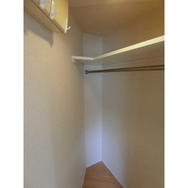 収納　ウォークインクローゼット　※写真は退去後
