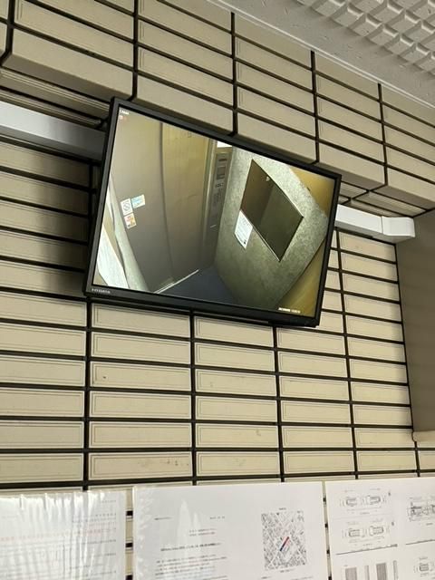 その他共有部分　【防犯設備】防犯カメラ用モニター