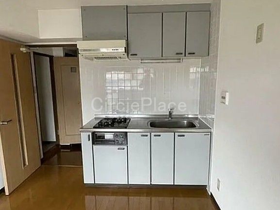 キッチン　２口ガスシステムキッチン