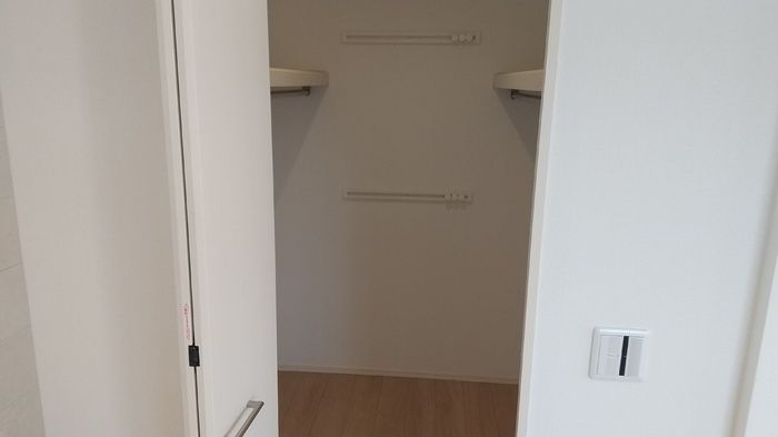 収納　たっぷり収納ウォークインクロゼット！