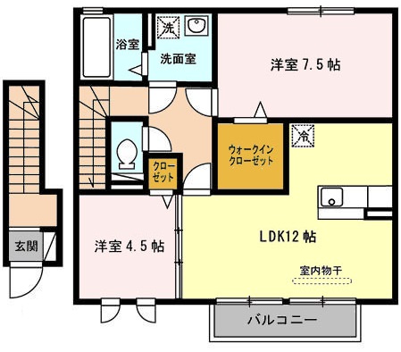 シャルマンコートの間取り写真