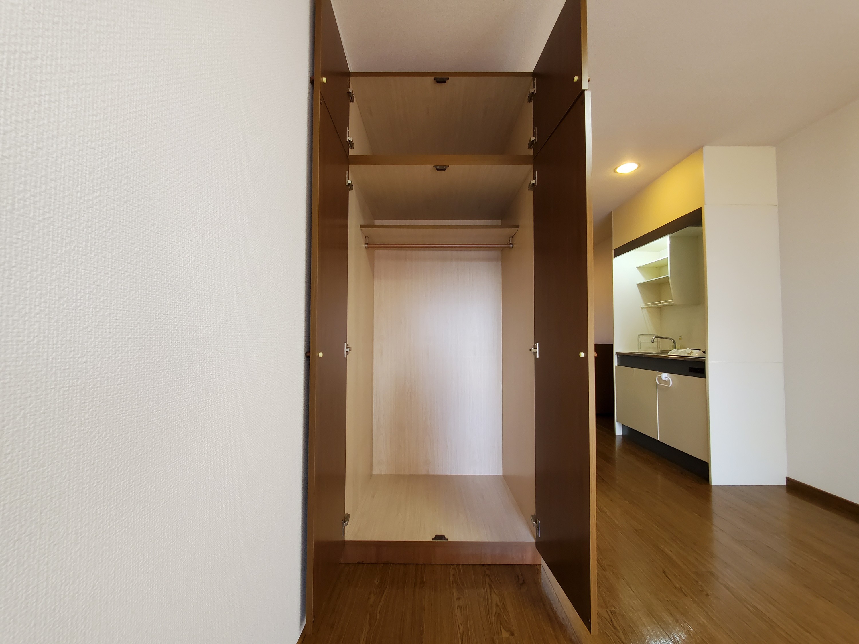 収納　※同建物の別のお部屋の写真です。