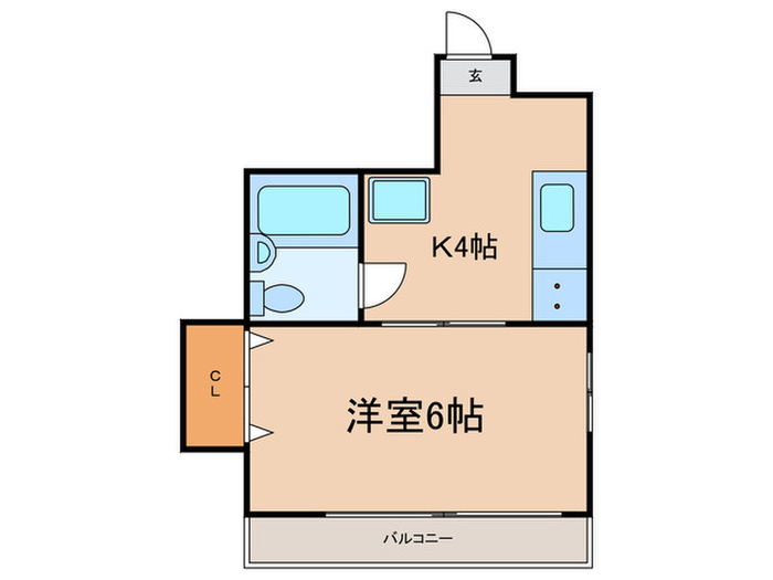 ビル田園の間取り写真