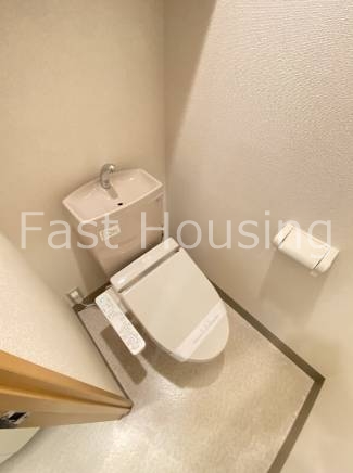 都営大江戸線 西新宿五丁目駅 徒歩9分 3階建 築22年のトイレ写真