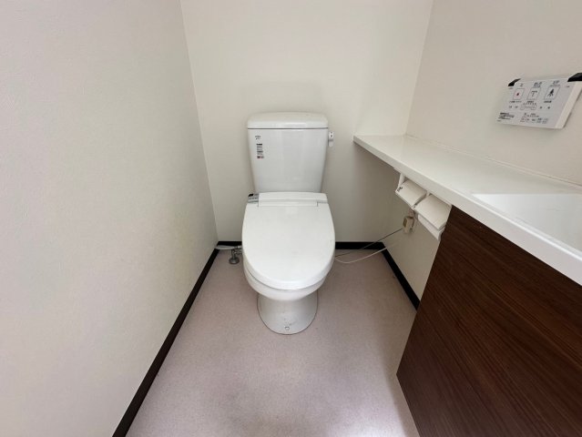 南海汐見橋線 汐見橋駅 徒歩5分 11階建 築35年のトイレ写真