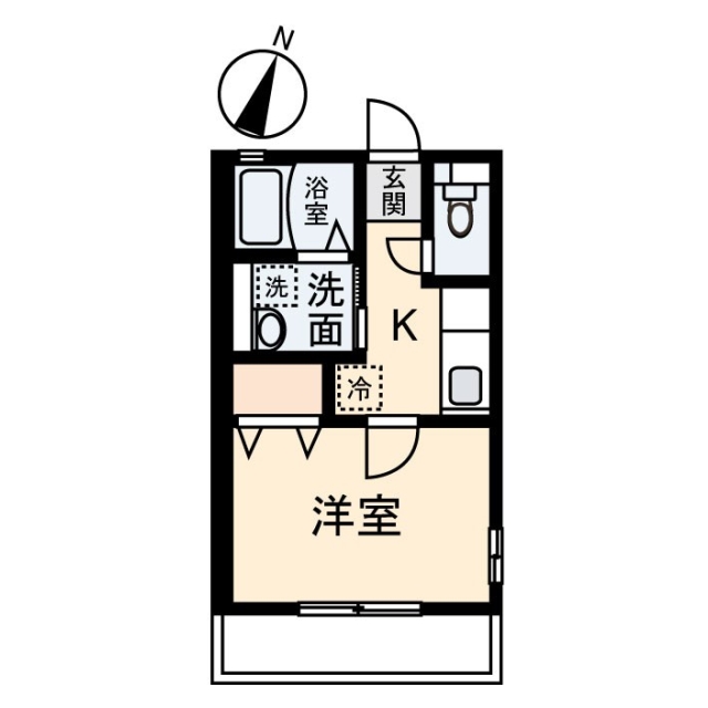 フォレストの間取り写真